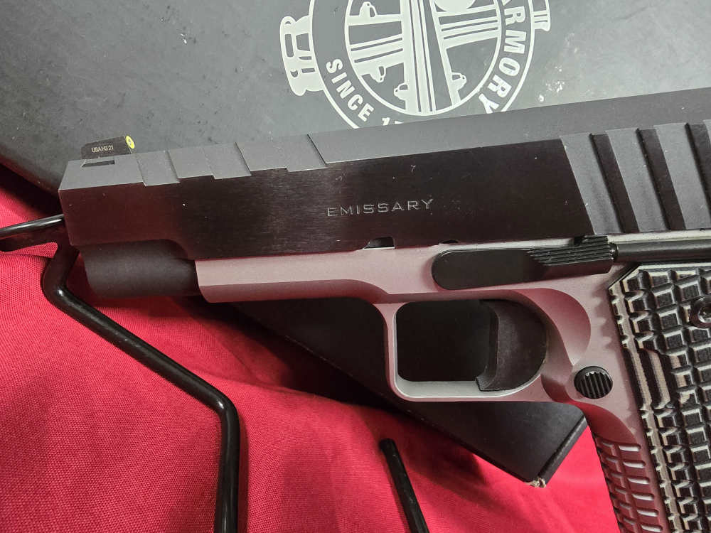 1911 Emissary 4.25? .45 ACP Handgun -img-4