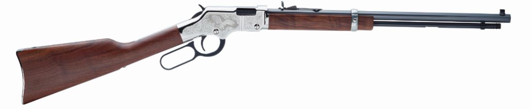 H004SE2 Henry Repeating Arms H4 Tribute 22 LR 20" 16 22LR / 21 22Srd Blued-img-0