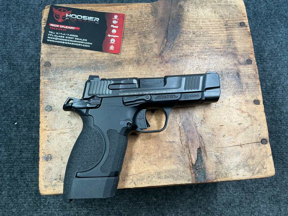 Used Smith & Wesson CSX-E w/ Box and Full Size Grips *PENNY*-img-0