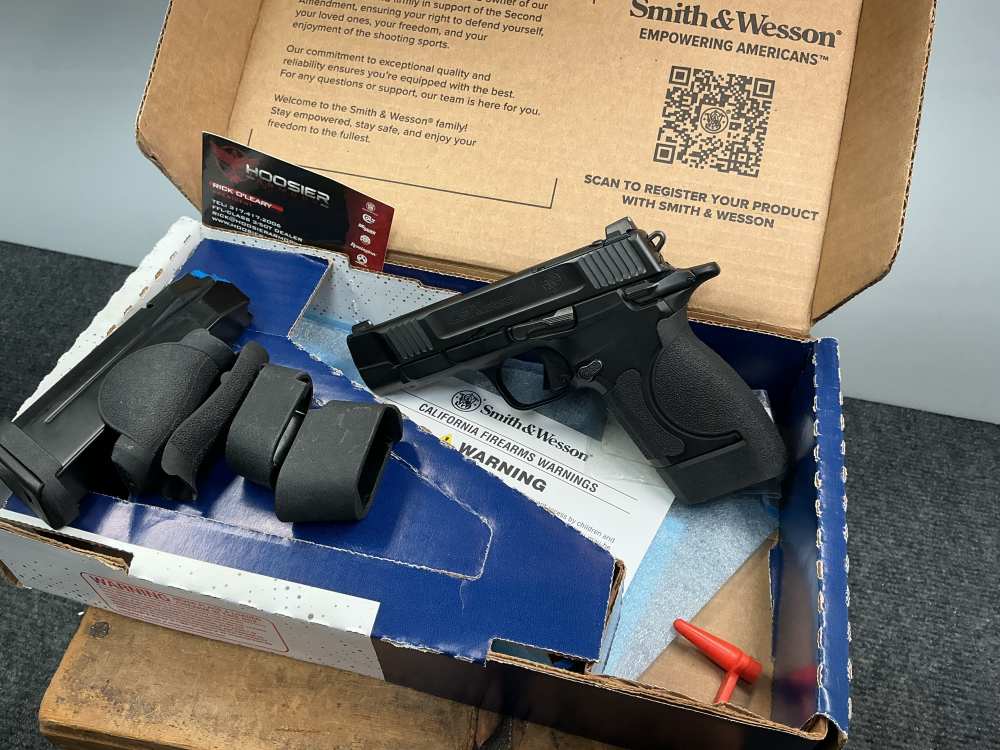 Used Smith & Wesson CSX-E w/ Box and Full Size Grips *PENNY*-img-15