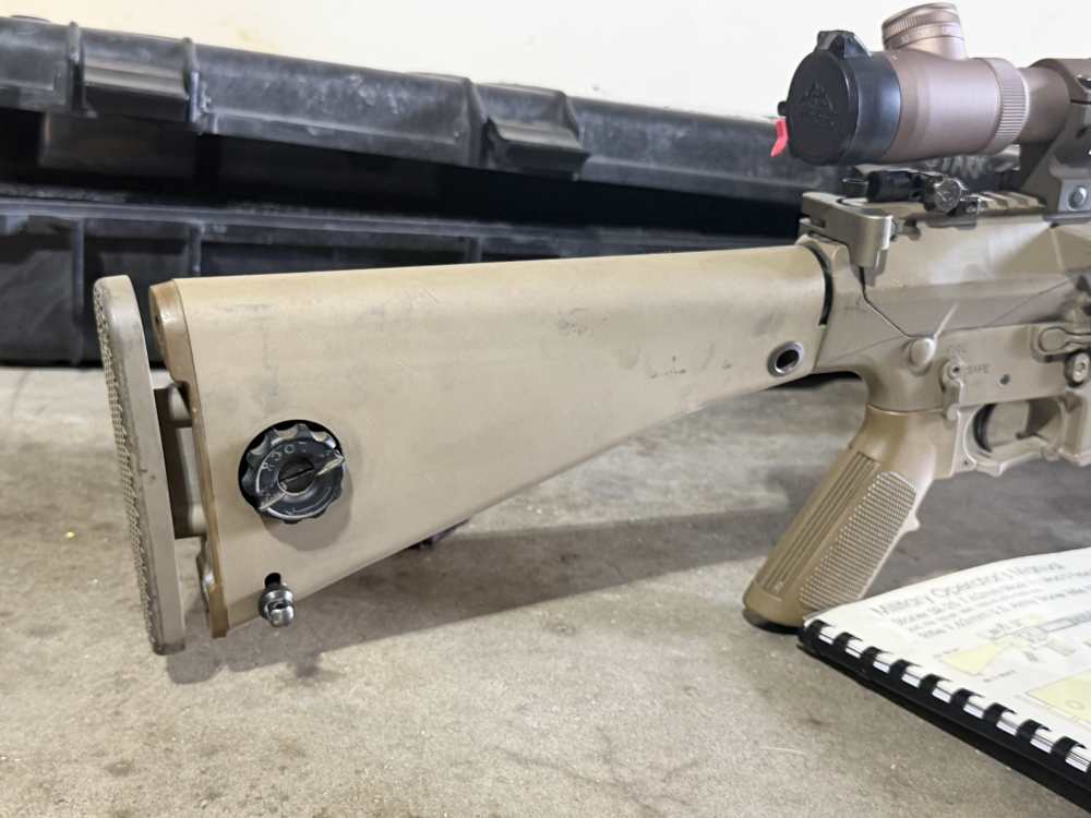 KINGHTS ARMAMENT KAC M110 SR25 ECR w/ Suppressor & Accessories-img-14