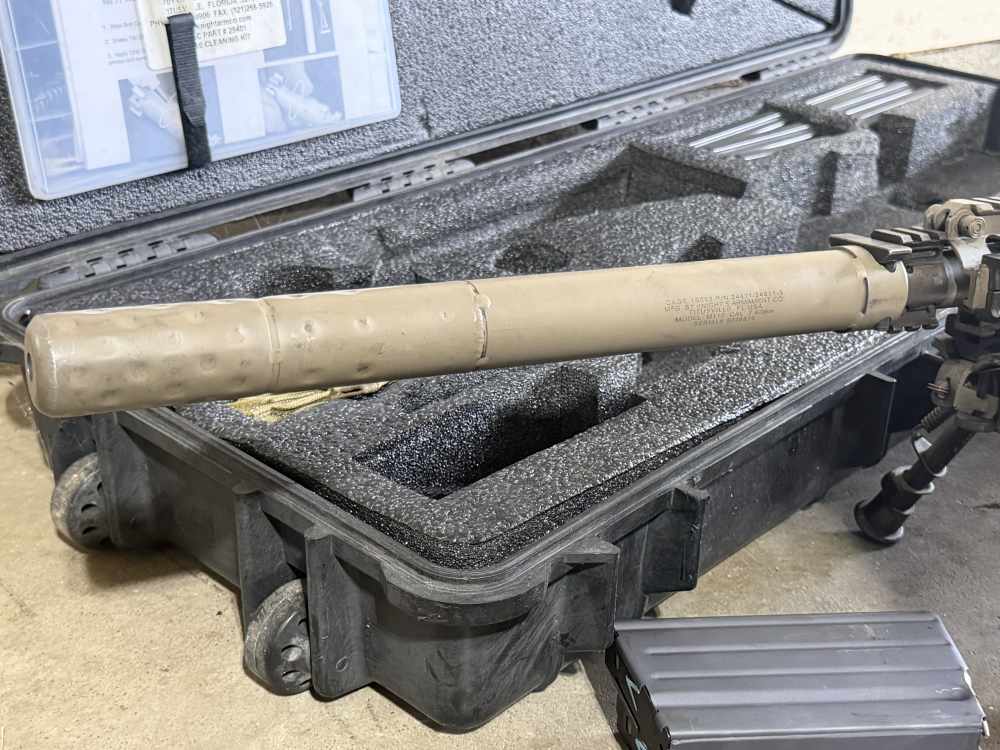KINGHTS ARMAMENT KAC M110 SR25 ECR w/ Suppressor & Accessories-img-9