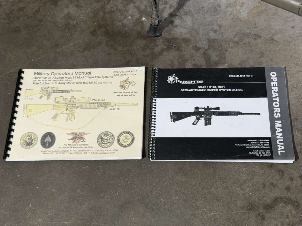 KINGHTS ARMAMENT KAC M110 SR25 ECR w/ Suppressor & Accessories-img-19
