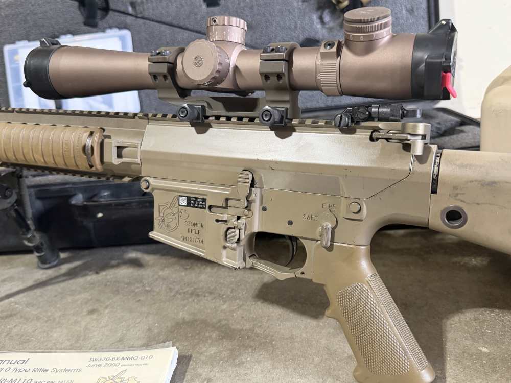 KINGHTS ARMAMENT KAC M110 SR25 ECR w/ Suppressor & Accessories-img-3