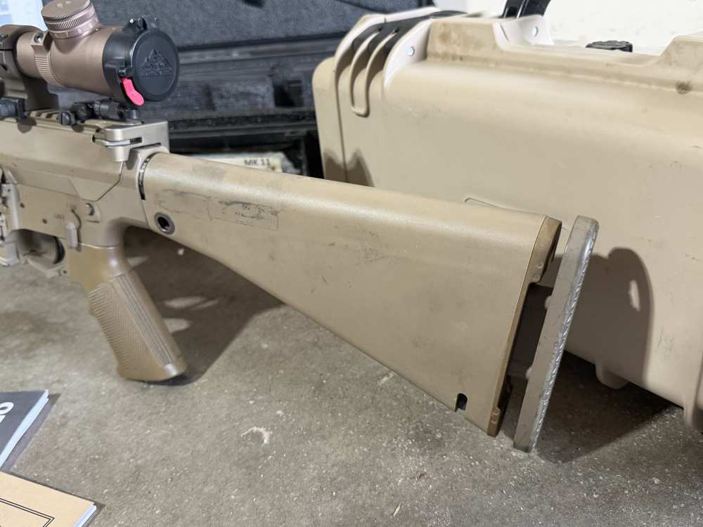 KINGHTS ARMAMENT KAC M110 SR25 ECR w/ Suppressor & Accessories-img-6