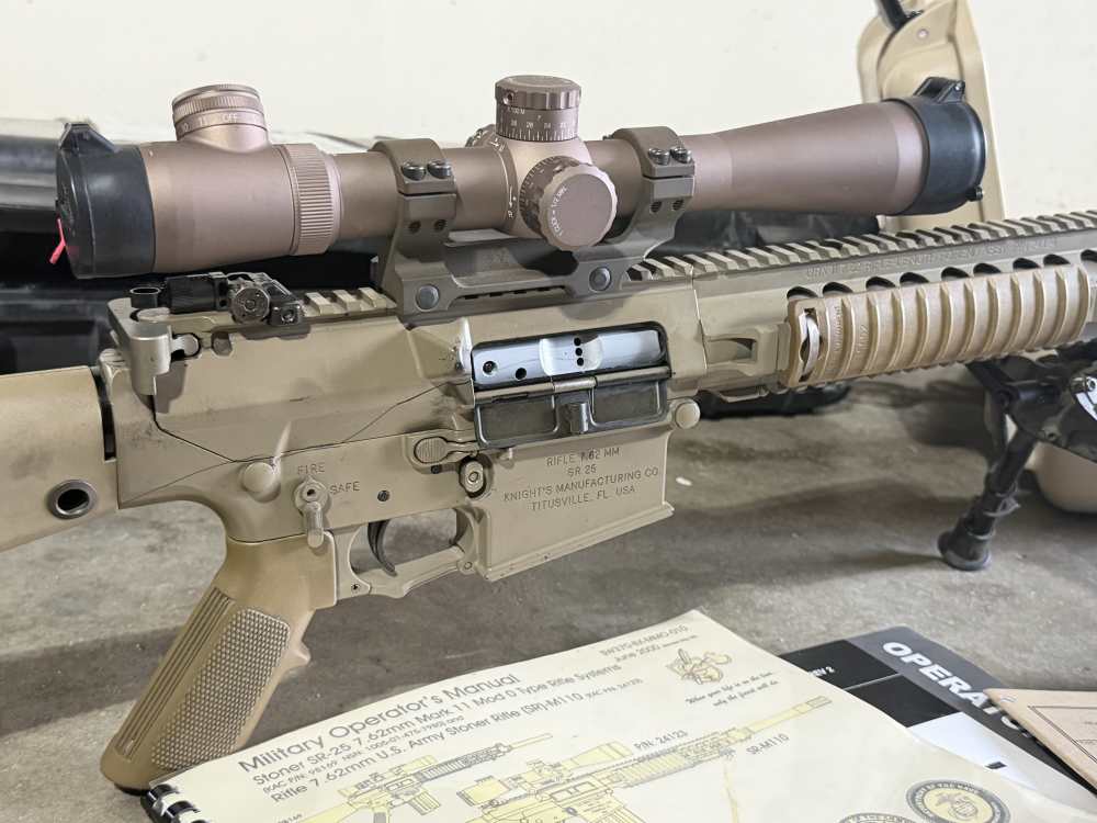 KINGHTS ARMAMENT KAC M110 SR25 ECR w/ Suppressor & Accessories-img-13