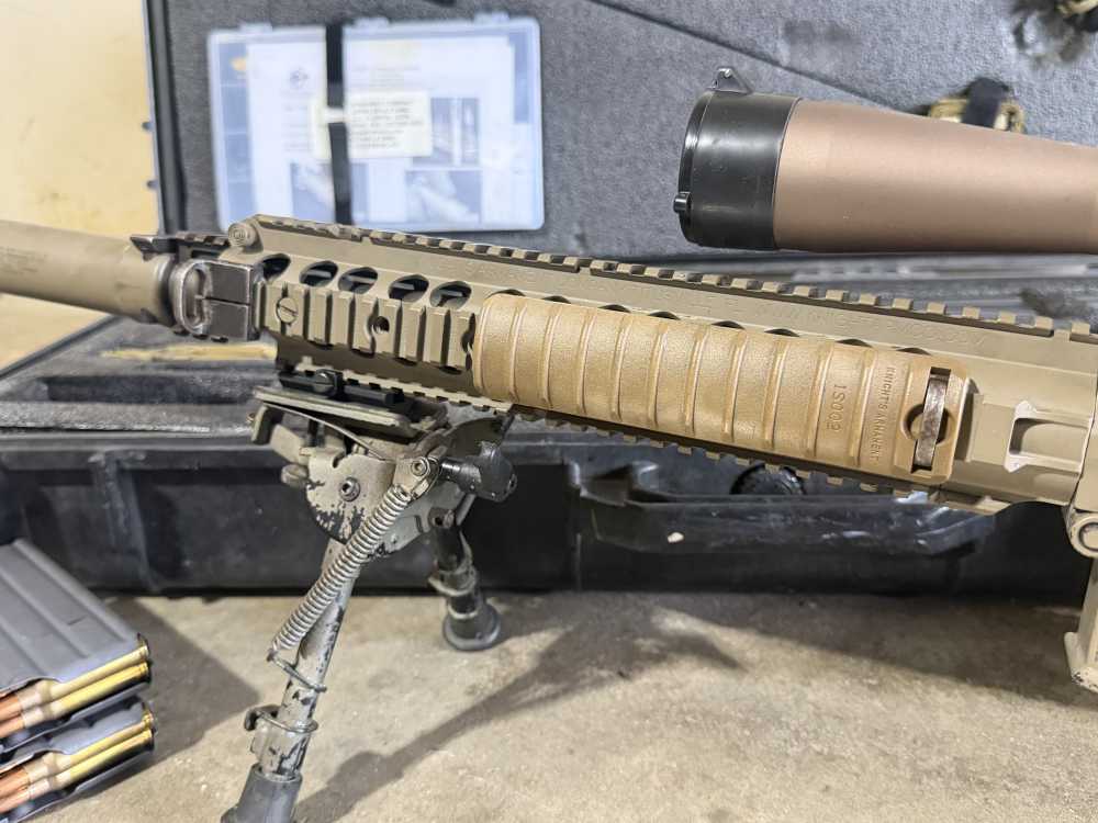 KINGHTS ARMAMENT KAC M110 SR25 ECR w/ Suppressor & Accessories-img-4