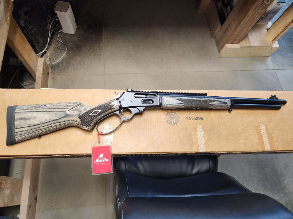 PICS! NEW RUGER MARLIN 1895 GUIDE GUN 45-70 GOVT 19" THREADED TB 70 LEVER-img-2