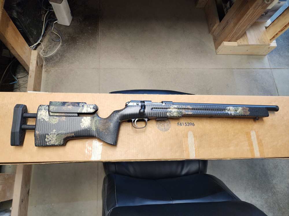 PIC! CZ-USA 457 VARMINT PRECISION TRAINER 22 16 MATCH TARGET MANNERS CARBON-img-2