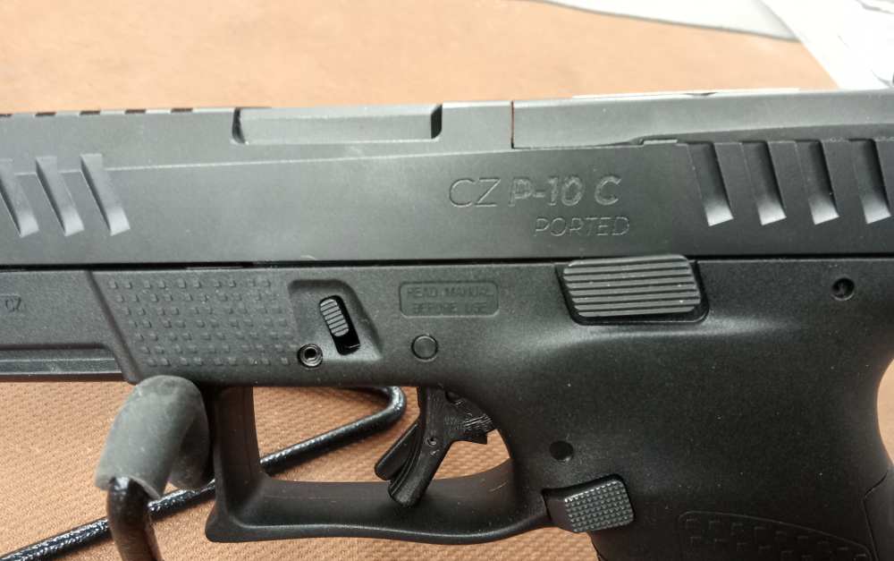 CZ P-10 C Ported 9mm pistol -img-2
