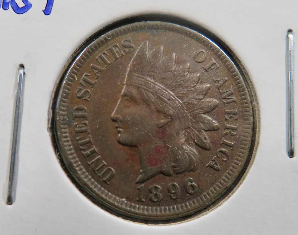 1896 Indian Head Cent – High Grade XF/AU -img-1