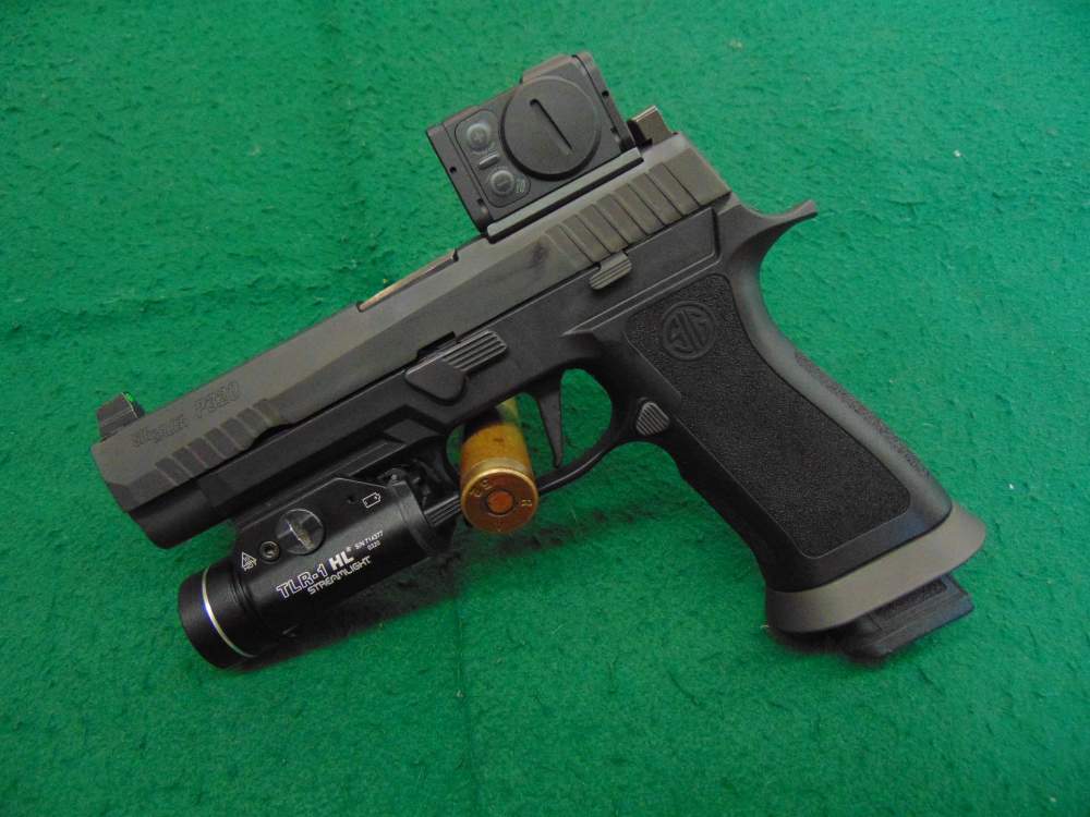 Sig Sauer, P320 XF, 9mm, 21+1 Cap, Streamlight + Aimpoint Acro Optic -img-2