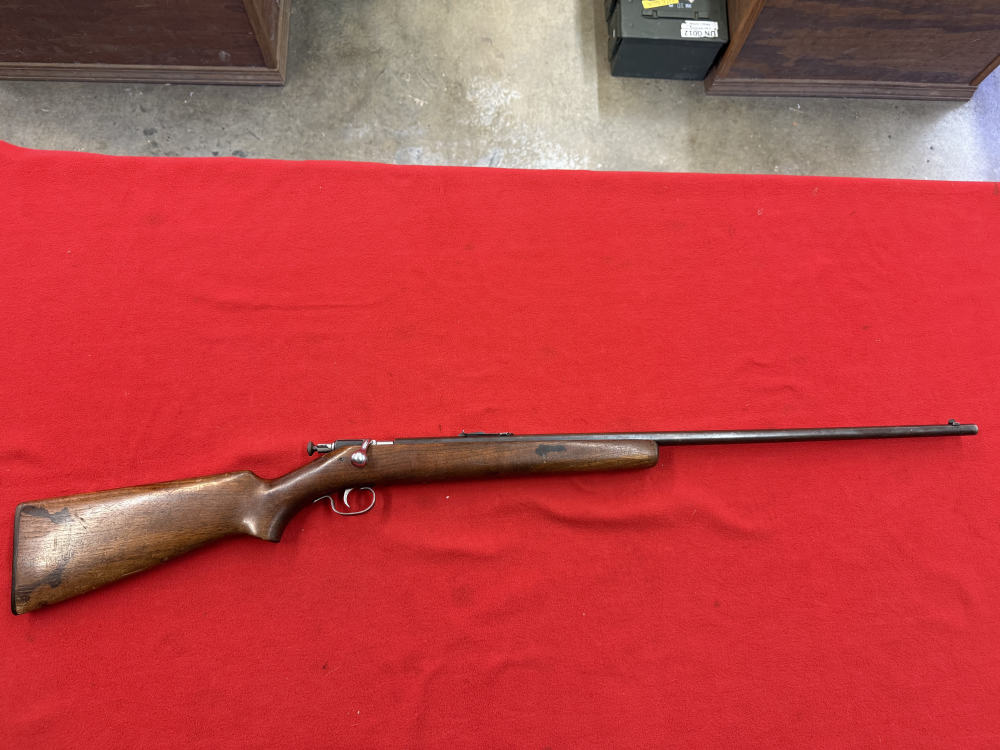 Winchester Mod 67, 22  short , long and Long Rifle - 27 in barrel.-img-1