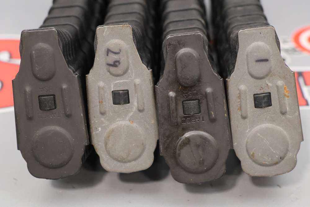 Lot O' Four (4) TAPCO AK47 7.62x39mm Rifle & Pistol Type Polymer 30rd Mags-img-2