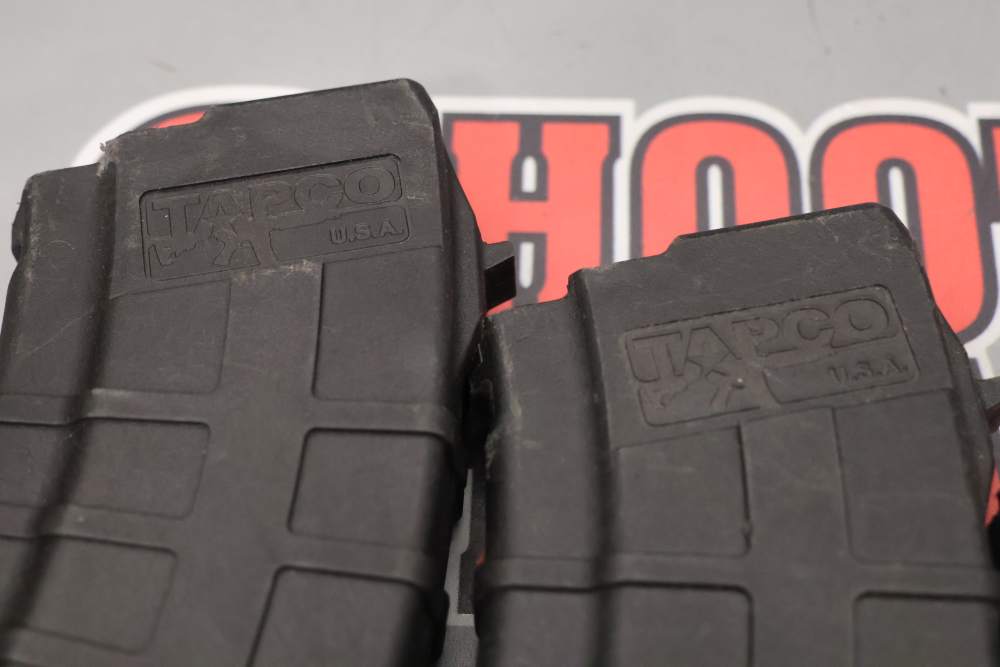 Lot O' Four (4) TAPCO AK47 7.62x39mm Rifle & Pistol Type Polymer 30rd Mags-img-6