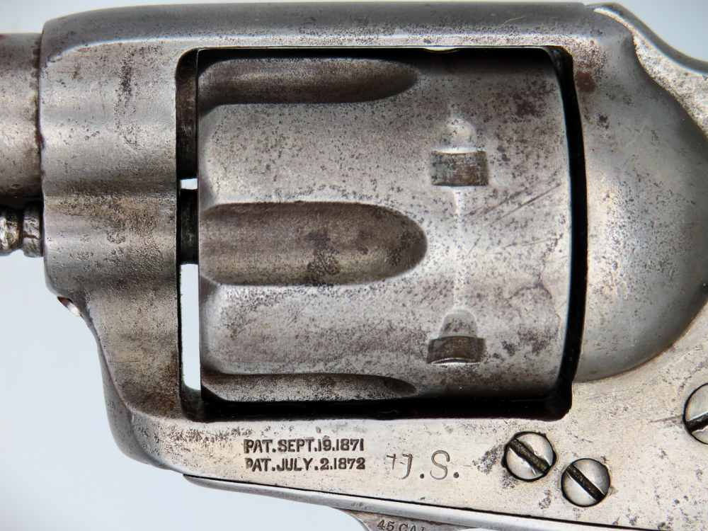 Colt Single Action Army "Artillery" Revolver 1st Gen Antique .45 SAA 1876-img-20