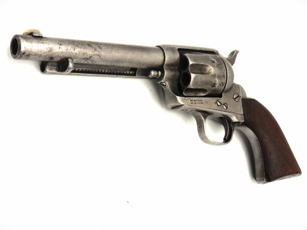Colt Single Action Army "Artillery" Revolver 1st Gen Antique .45 SAA 1876-img-26