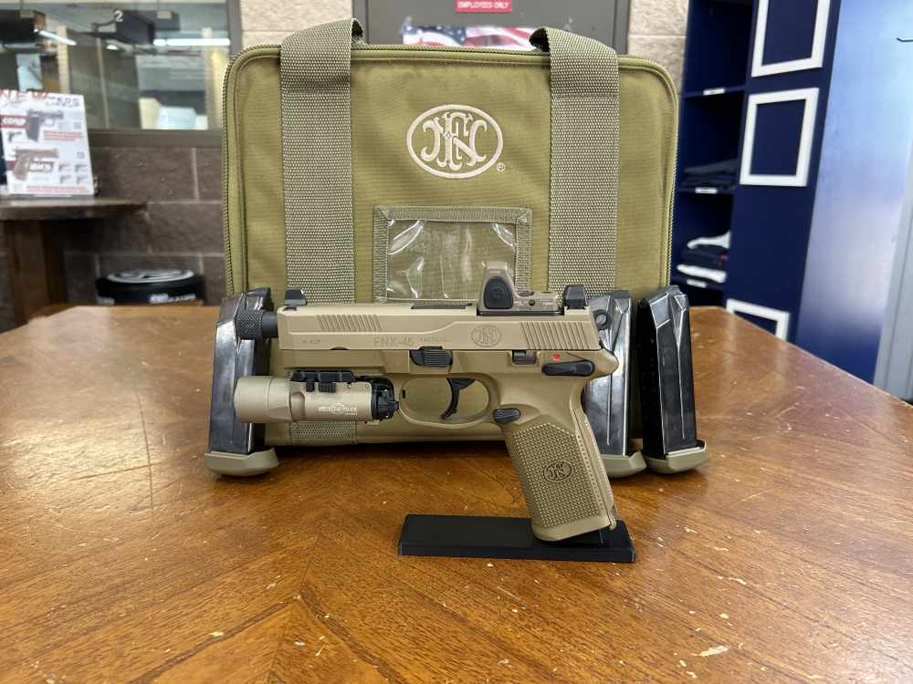 FNH FNX-45 TACTICAL WITH TRIJICON RMR AND SUREFIRE X300 ULTRA-img-0