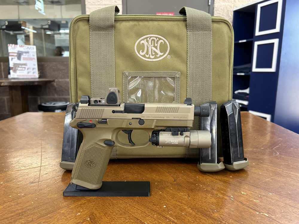 FNH FNX-45 TACTICAL WITH TRIJICON RMR AND SUREFIRE X300 ULTRA-img-1