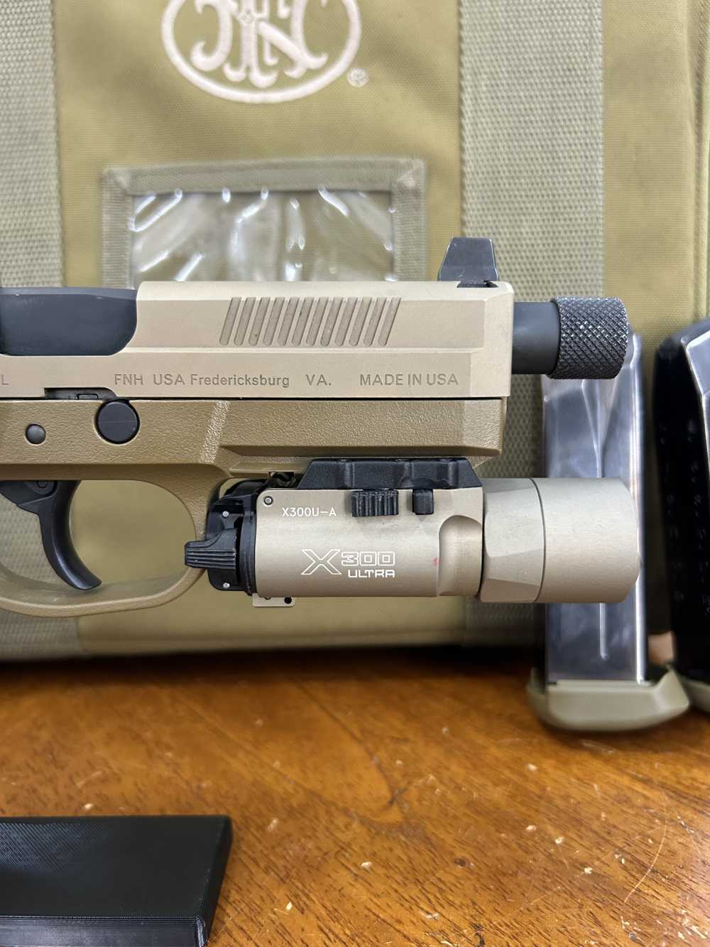 FNH FNX-45 TACTICAL WITH TRIJICON RMR AND SUREFIRE X300 ULTRA-img-5