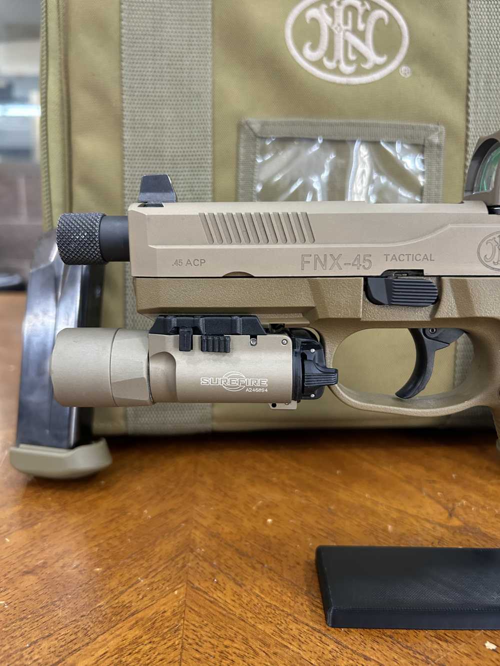 FNH FNX-45 TACTICAL WITH TRIJICON RMR AND SUREFIRE X300 ULTRA-img-2