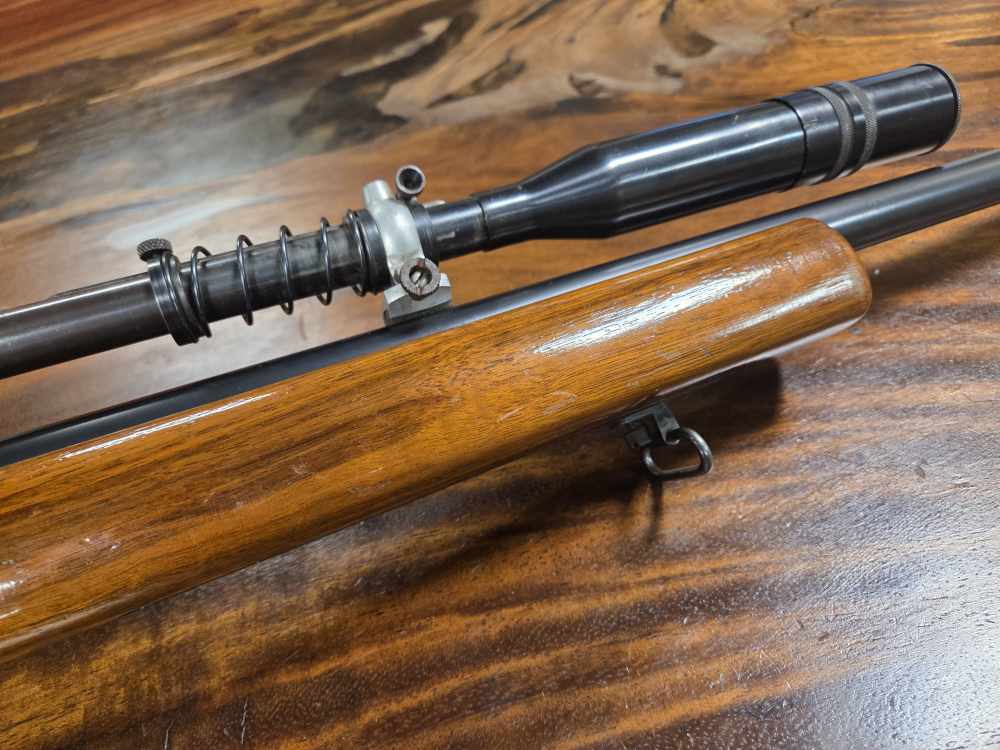 Remington Rangemaster Model 37 w/20x Lischert Spot Scope 28"  1937 Prod C&-img-6