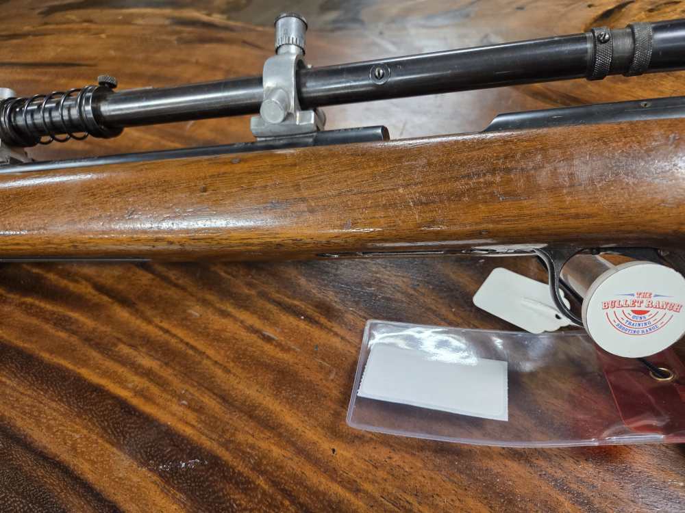 Remington Rangemaster Model 37 w/20x Lischert Spot Scope 28"  1937 Prod C&-img-22