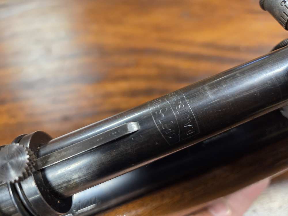 Remington Rangemaster Model 37 w/20x Lischert Spot Scope 28"  1937 Prod C&-img-29