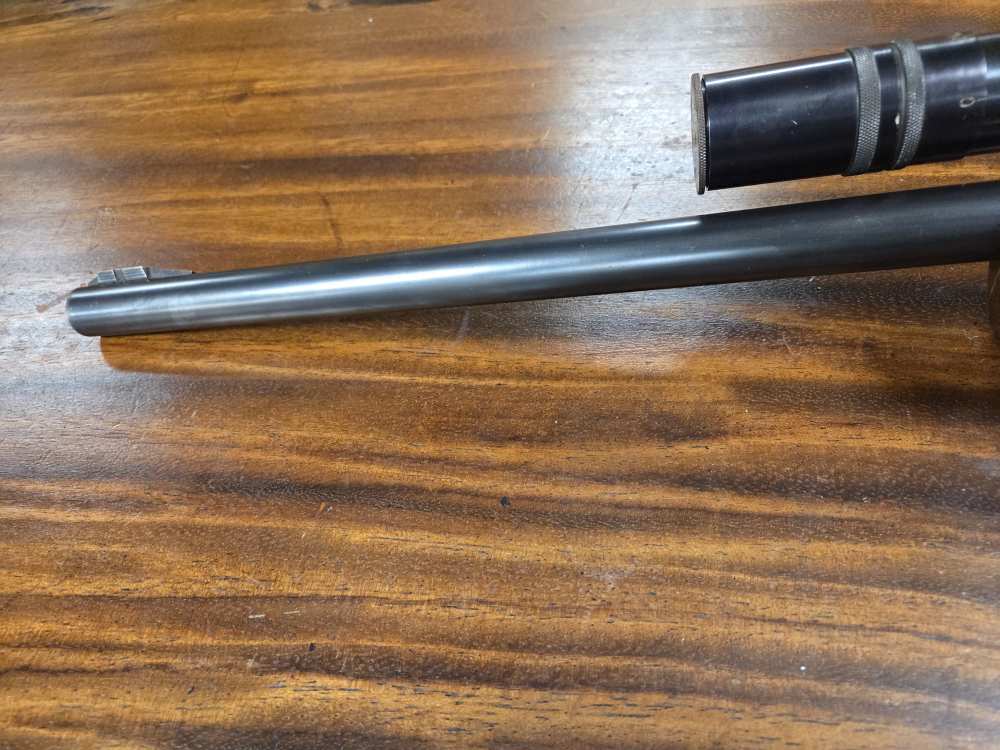 Remington Rangemaster Model 37 w/20x Lischert Spot Scope 28"  1937 Prod C&-img-24