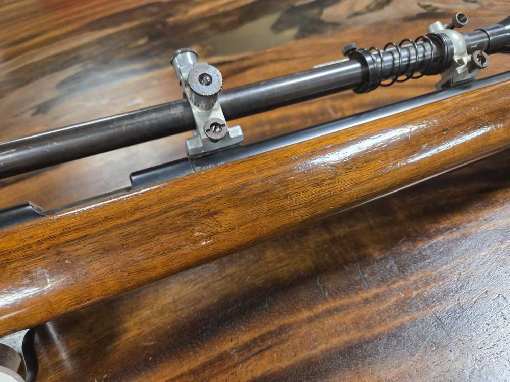 Remington Rangemaster Model 37 w/20x Lischert Spot Scope 28"  1937 Prod C&-img-5