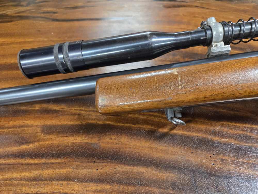 Remington Rangemaster Model 37 w/20x Lischert Spot Scope 28"  1937 Prod C&-img-23