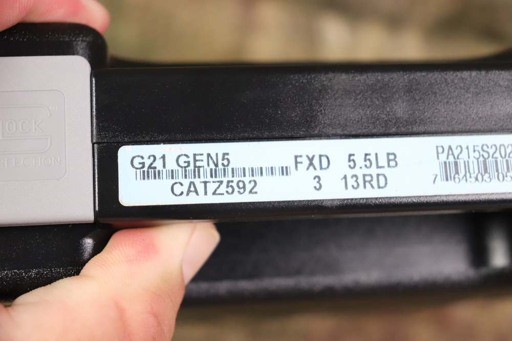 Glock 21 MOS 45 acp gen 5 4.5" 3 mags NIB penny start-img-26