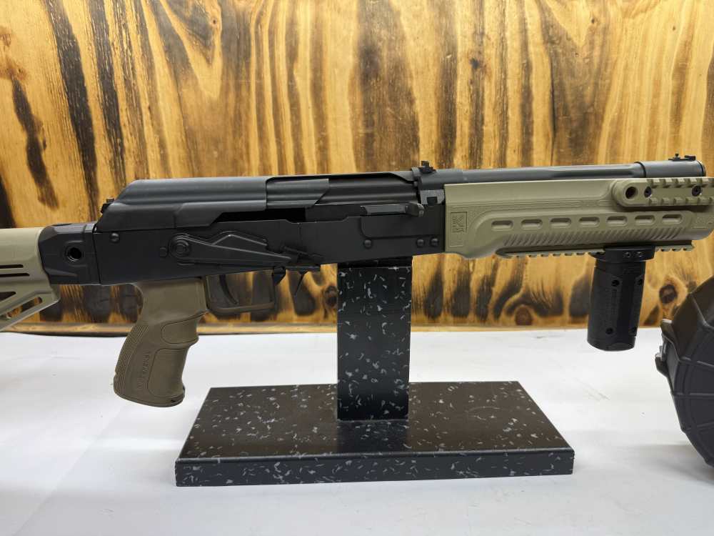 KALASHNIKOV KS-12 12 GAUGE SEMI-AUTO W/ 20 ROUND DRUM (FDE)-img-2