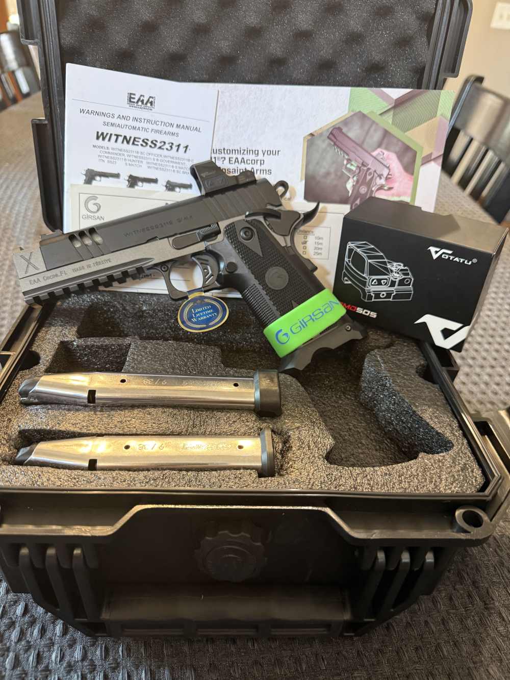 NEW GIRSAN MATCH X with Votatu Red Dot-img-1
