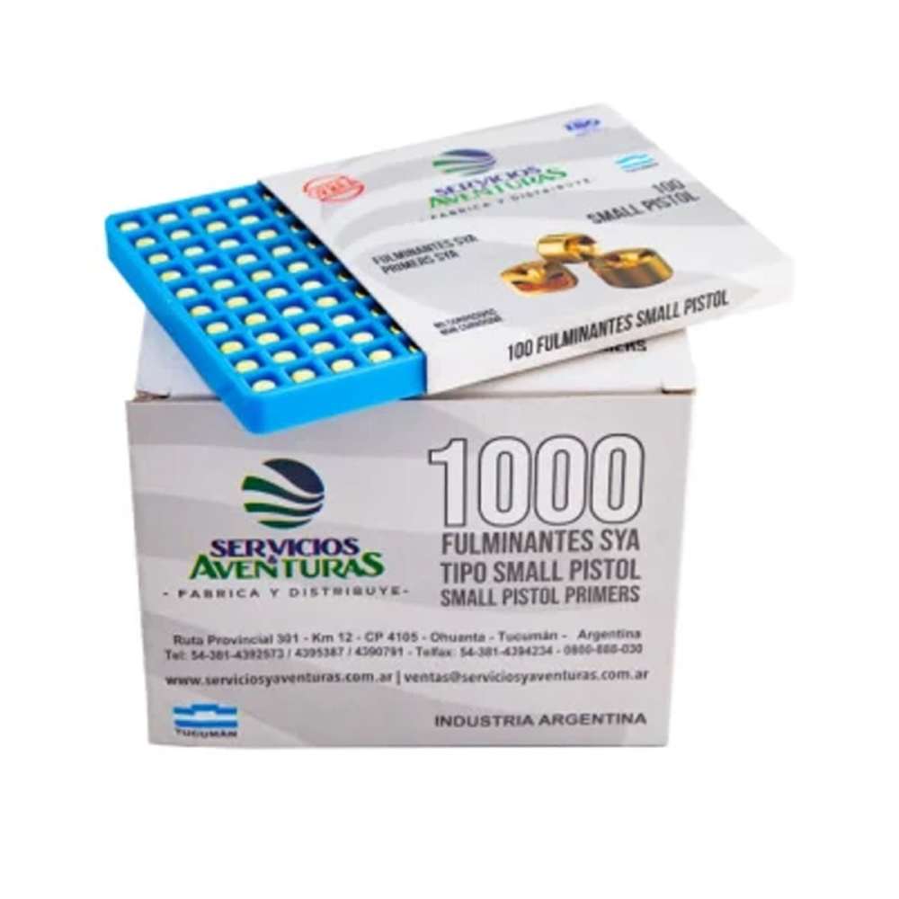 Servicios & Aventuras Small Pistol Primers - 1000/ct-img-2