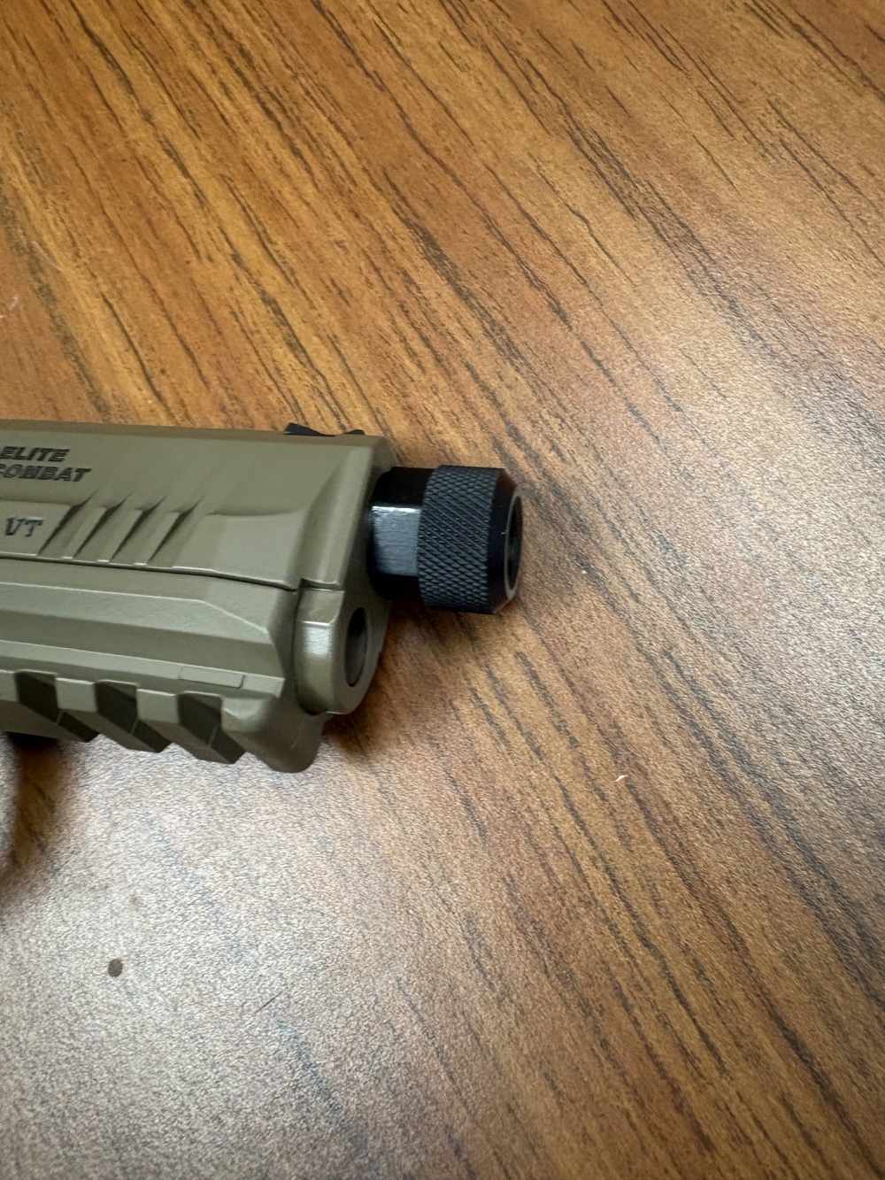 Canik TP9 Elite Combat FDE 9mm – SAI Threaded Barrel – Case, 2 Mags-img-4