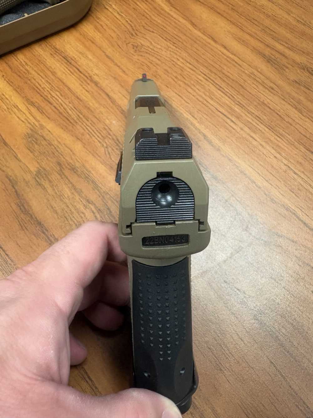Canik TP9 Elite Combat FDE 9mm – SAI Threaded Barrel – Case, 2 Mags-img-5