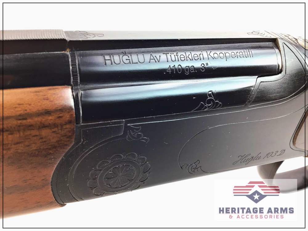 Minty - Boxed - Turkish Huglu .Model 103D 410 Over / Under Shotgun-img-15