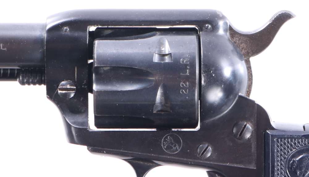Colt Frontier Scout Single Action .22 Short Revolver 4.75" 6rd Blued -img-11