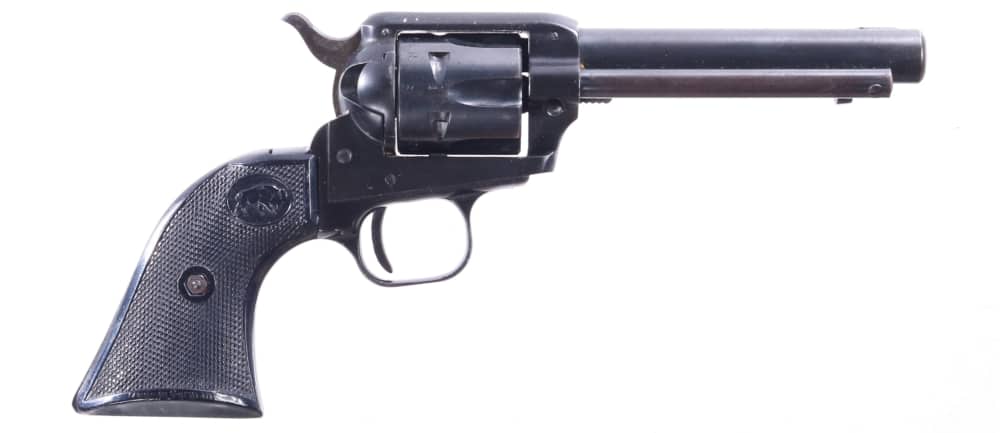 Colt Frontier Scout Single Action .22 Short Revolver 4.75" 6rd Blued -img-2