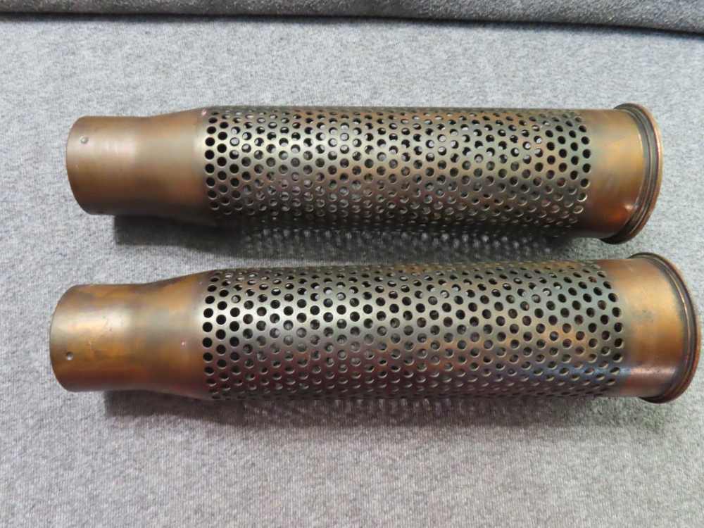 2-KOREAN WAR ERA US 75mm RECOILESS RIFLE SHELL CASINGS DATED 1951 & 1953-img-9