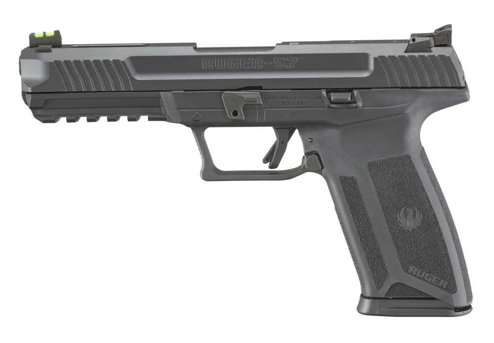 Ruger 5.7 Pro 5.7x28mm Fiber Optic Front Sight Pic Rail Drilled Tapped-img-6