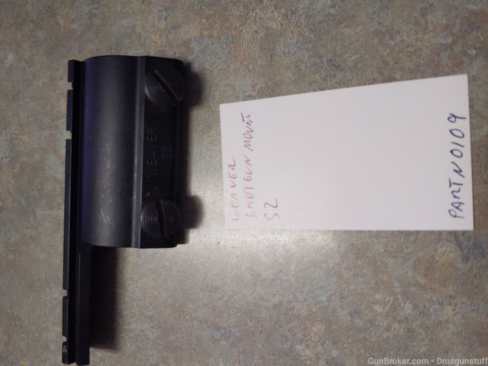Weaver S2 Scope mount     (partn0109)-img-0