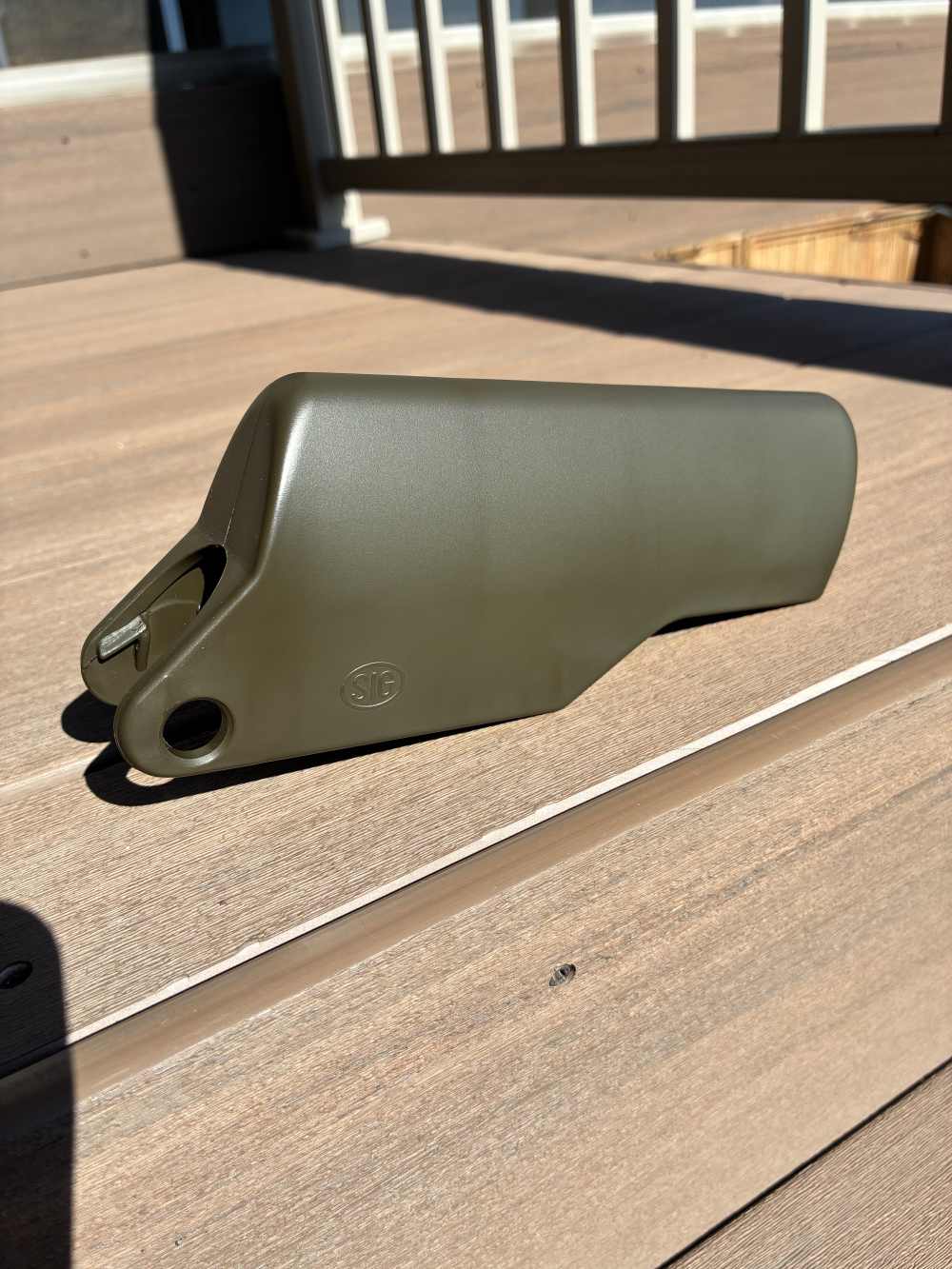 SIG FACTORY SWISS MADE GREEN CHEEK REST 550 551 552 553 556 751 PE90 NEW-img-0