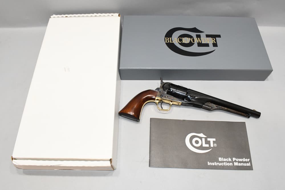 Colt Signature Series Model 1860 Army Percussion Revolver 44 Cal W Box READ-img-0