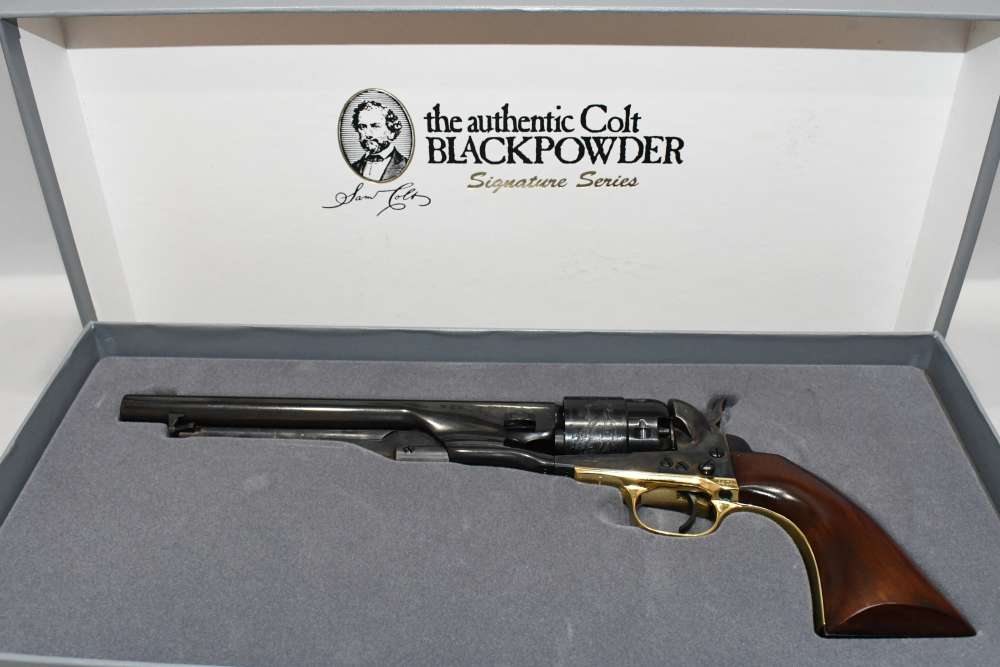 Colt Signature Series Model 1860 Army Percussion Revolver 44 Cal W Box READ-img-33