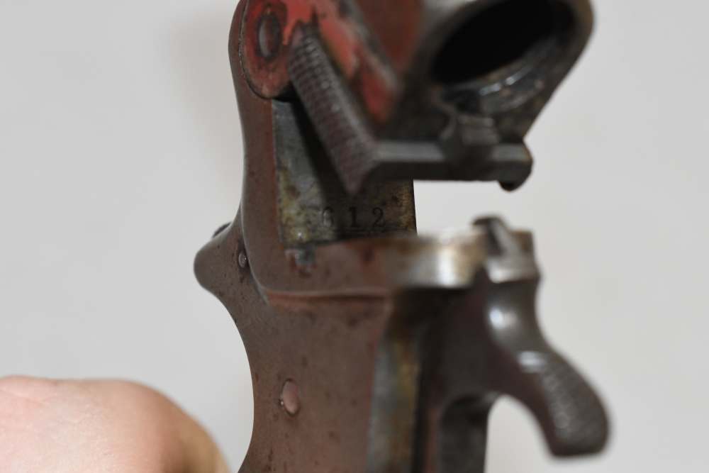 Rare CH Ballard Iron Frame Single Shot Break Action Derringer Pistol 41 RF -img-19