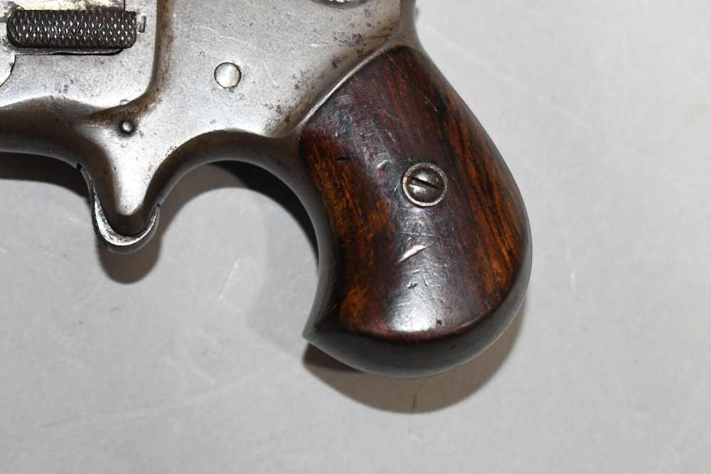 Rare CH Ballard Iron Frame Single Shot Break Action Derringer Pistol 41 RF -img-6