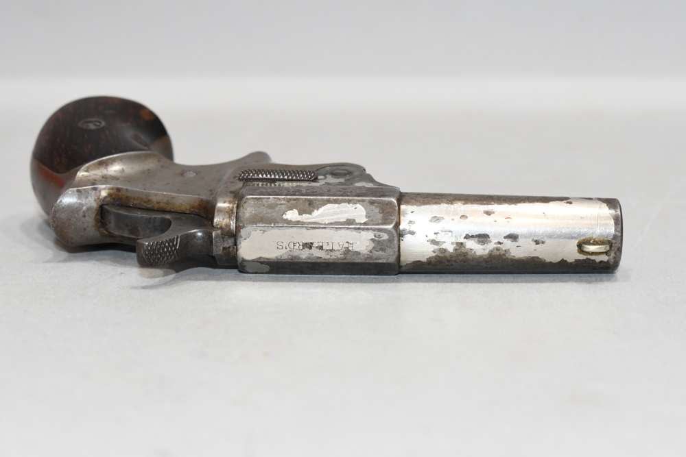 Rare CH Ballard Iron Frame Single Shot Break Action Derringer Pistol 41 RF -img-9