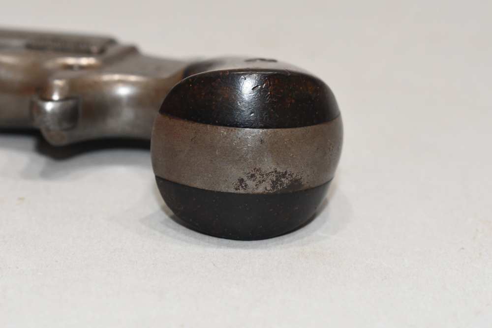Rare CH Ballard Iron Frame Single Shot Break Action Derringer Pistol 41 RF -img-13